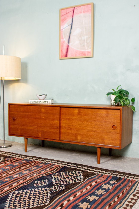 Image 1 of Vintage Teak Sideboard Chest of Drawers Lowboard