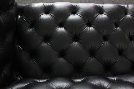 Image 1 of Wittmann Edwards Design leather sofa, a classic top seat