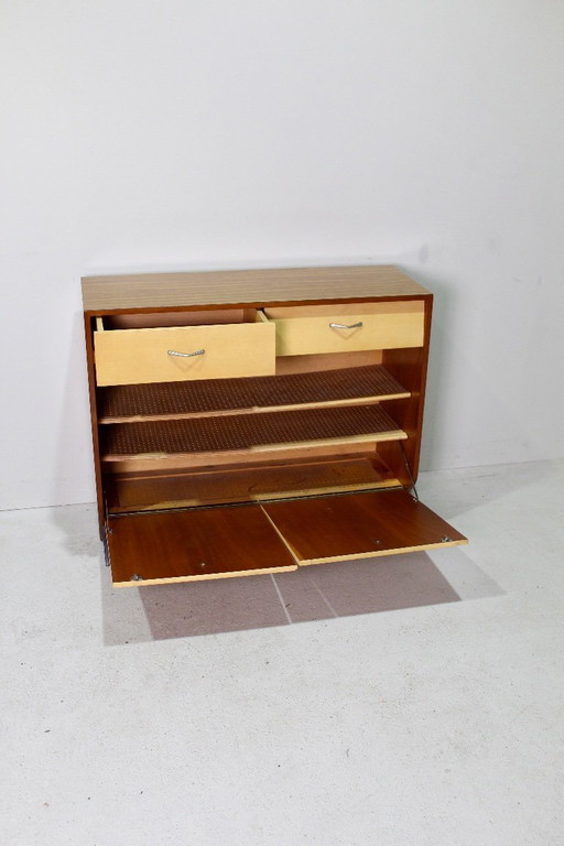 Scarpiera vintage degli anni '50