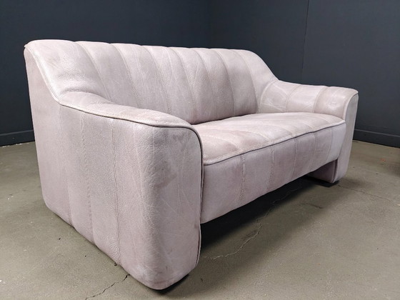 Image 1 of Ensemble de canapés vintage en cuir DS44 par Desede, années 1970