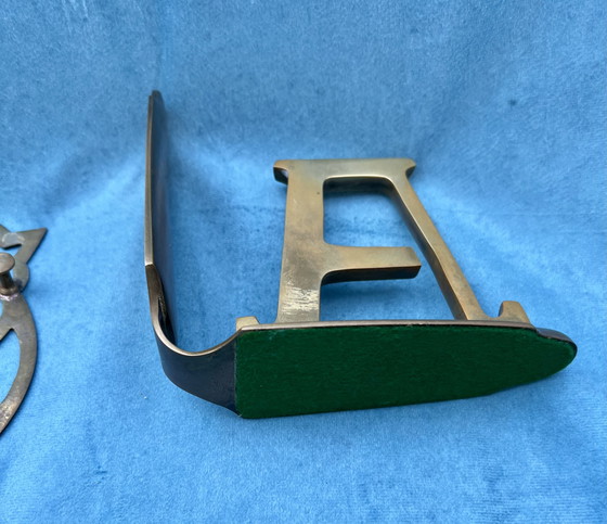 Image 1 of Large vintage collection made of solid brass - owls, cat, bookend & more