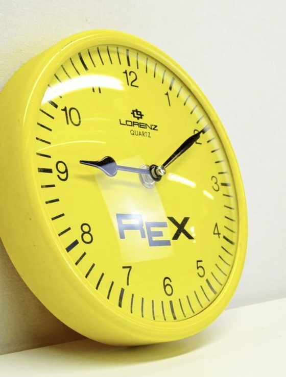 Image 1 of Wall clock - Lorenz REX (1960-1980)