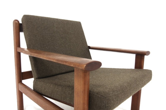 Image 1 of Set di 2 poltrone scandinave in teak, Poul Volther, Gemla Möbler, Svezia, 1960