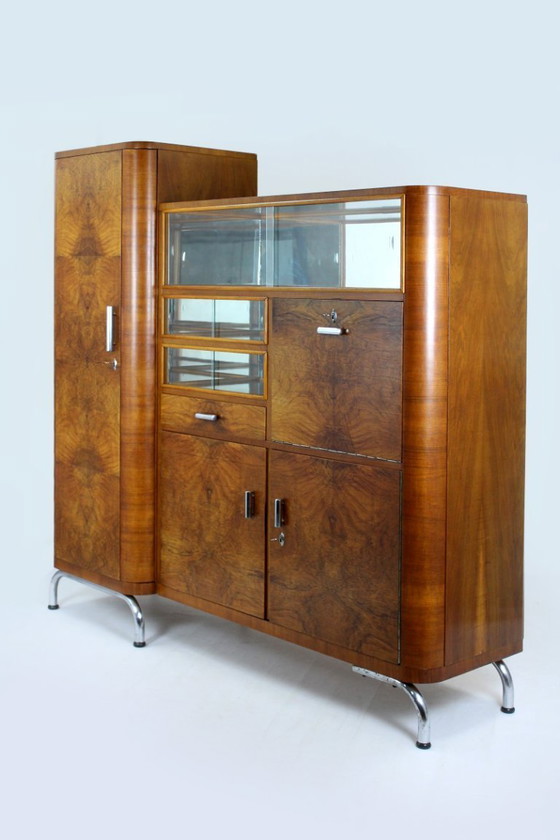 Image 1 of Mobile da ufficio Bauhaus di Robert Slezak per Slezak, Cecoslovacchia, anni '30.
