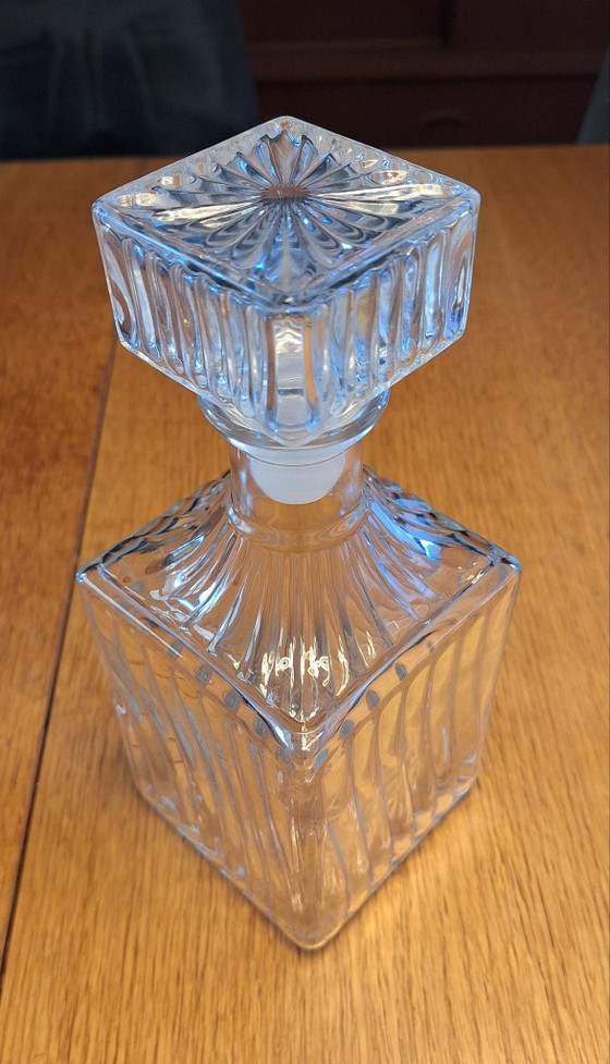 Decanter Whisky Vintage, Anni '60/'70, Bicchieri e caraffe, Vetro, Plastica, Trasparente (foto 3 di 8)