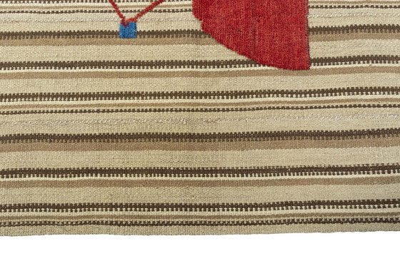 Image 1 of Hand-woven designer kilim 155 X 127 Cm - Modern unique rug