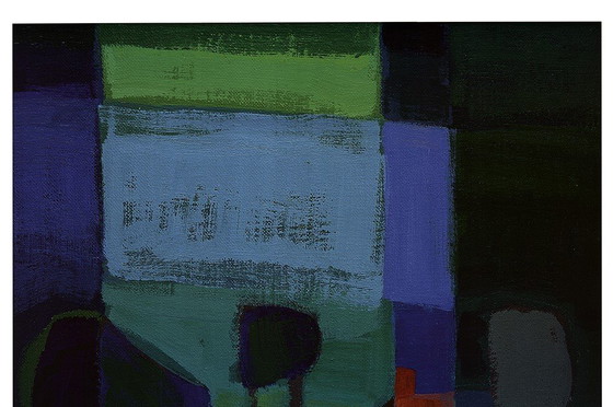 Image 1 of Schulten, Ton - Vista de campos de maíz - Litografía offset a color