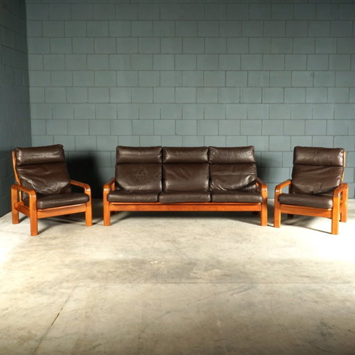 Vintage Danish sofa/seating group - L. Olsen & Son - teak - 1960s