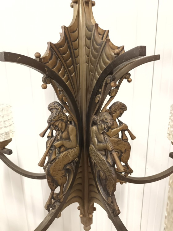 Lustre antique unique – Bronze (photo 7 of 13)