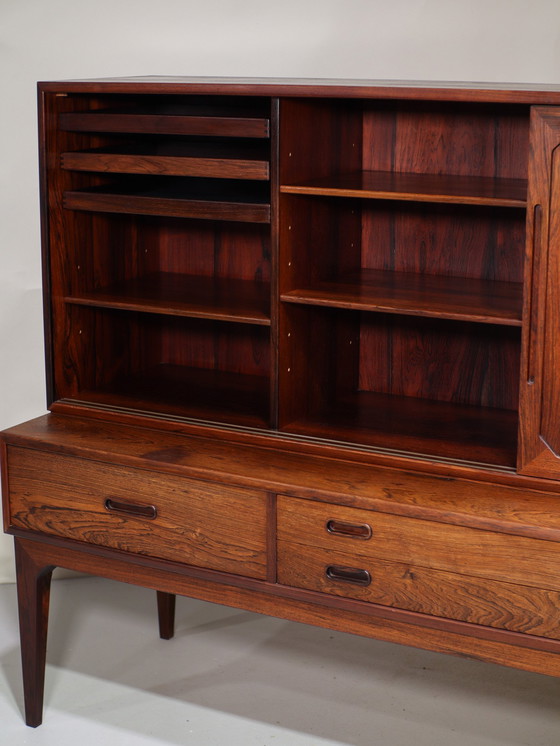 Image 1 of Highboard Kai Kristiansen 54 Rosewood Danish Sideboard
