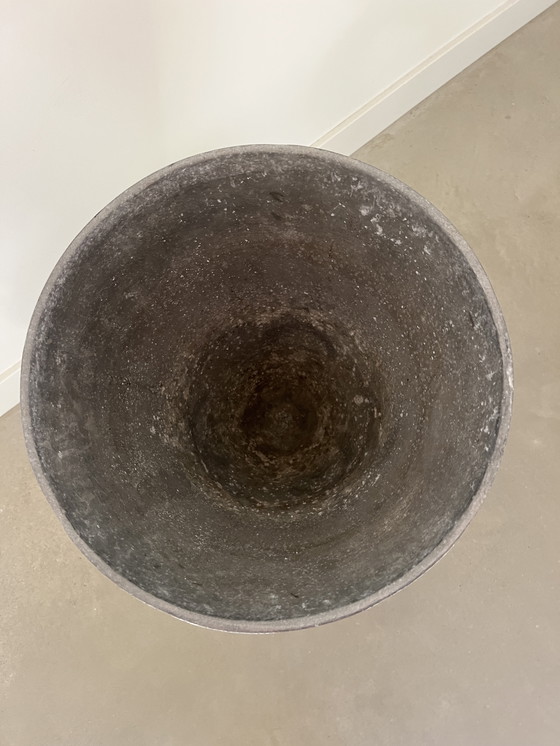 Image 1 of Vintage 70s Aluminium Vase