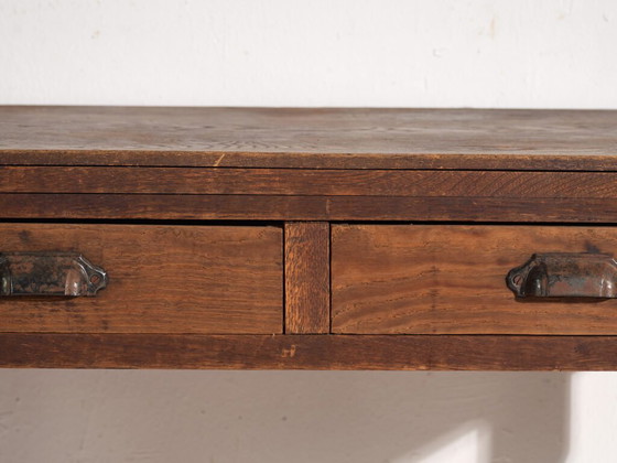 Antiker japanischer Konsolentisch aus Holz – Japan, circa 1930 – Schreibtisch, Iron (photo 31 of 40)
