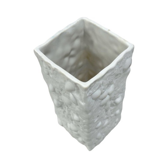 Image 1 of Fossiele koekjesvaas, VEB Kunstporzellan Ilmenau, Duitsland, jaren 70