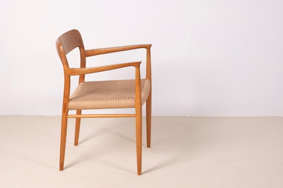 Image 1 of Niels O. Møller Chair Model 56 in Oak, 1960s Denmark