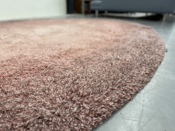 Image 1 of Tapis de signalisation Tapis ovale rose 250x380