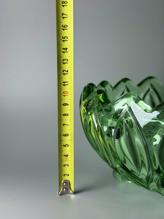 Image 1 of Lausitzer Glaswerke - ART DECO BOWL “Oreon”