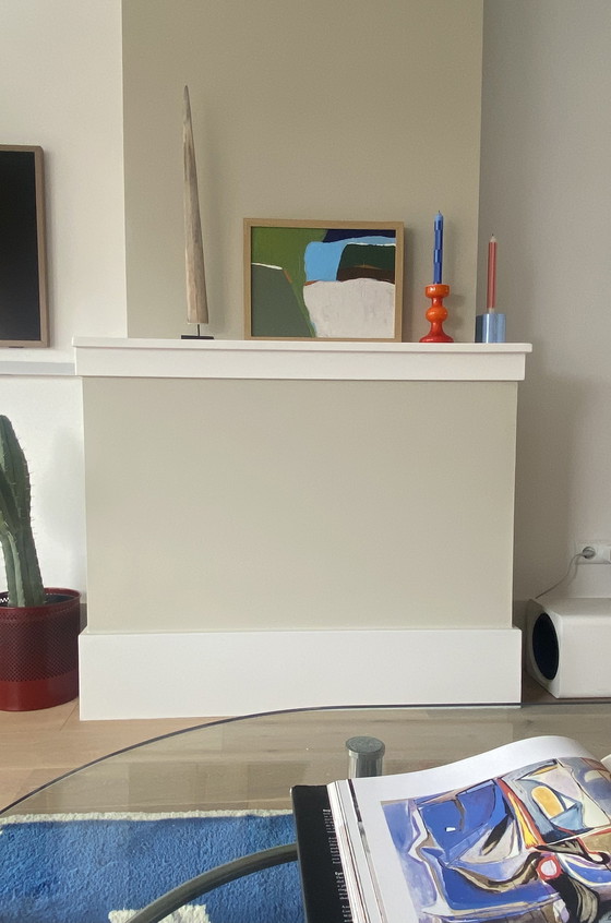 Image 1 of Dipinto astratto 30 x 40 cm con cornice