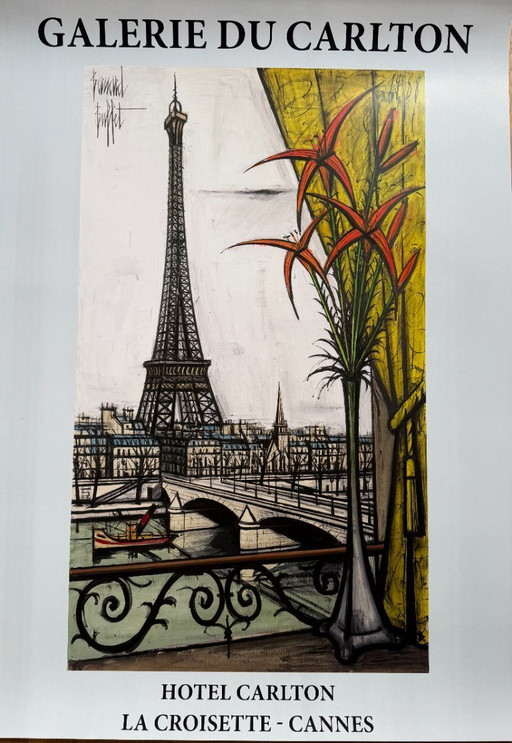 Bernard Buffet, Galerie du Carlton at the Hotel Carlton La Croisette in Cannes, 2008, Printed France