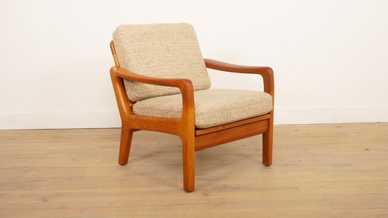 Image 1 of Poltrona lounge vintage | Teak | Crema | Juul Kristensen