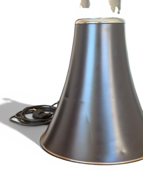 Image 1 of Gae Aulenti 'Pipistrello' Large Table Lamp for Martinelli Luce - Black Edition