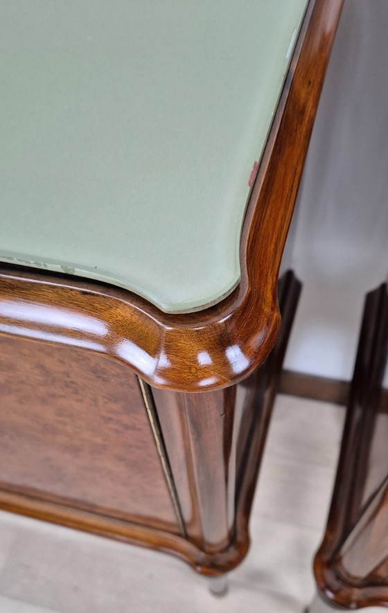 Image 1 of Art Deco bedside tables from the Marche region