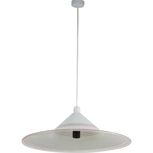 Hanger vintage Rode streep vorm Space-age Italiaans 1970