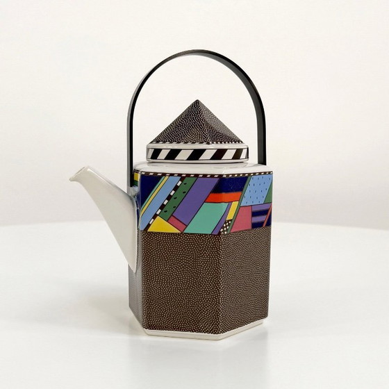 Image 1 of Escenario de la tetera Metropol de Barbara Brenner para Rosenthal, década de 1990