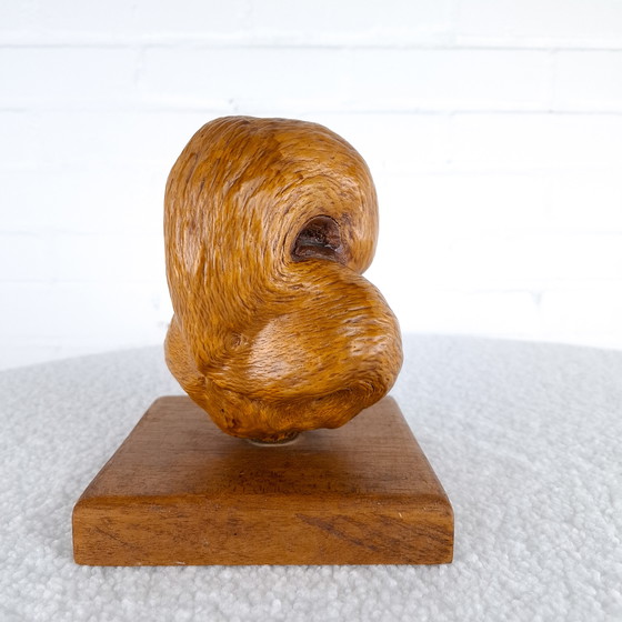 Image 1 of Scultura/statua in legno vintage forma organica anni '70