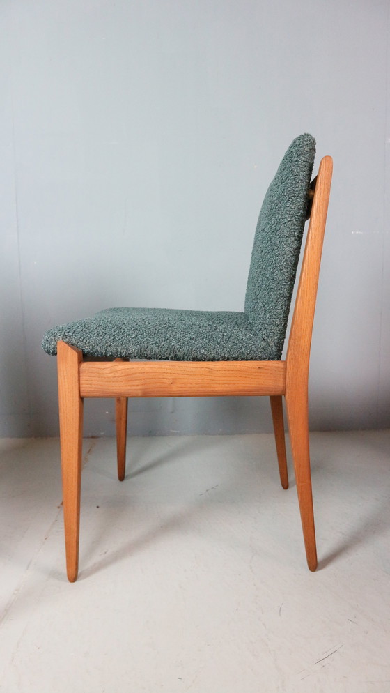 Image 1 of Satz von vier Esszimmerstühlen von ISA Bergamo, 1960er Jahre.