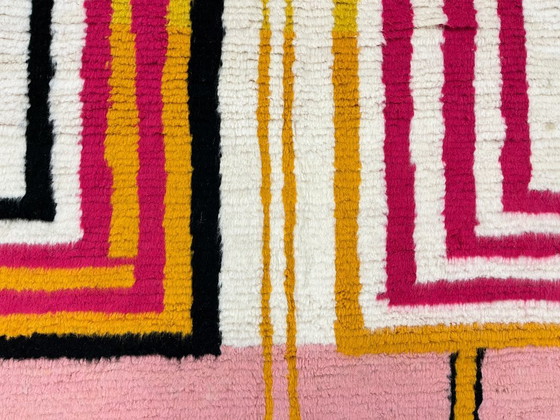 Image 1 of Grande tappeto marocchino Azilal – Lana naturale – 301 cm x 199 cm