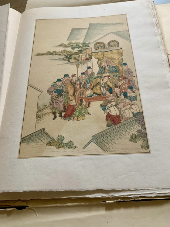 Zeldzaam Art Deco-boek uit 1925 - Het wonderbaarlijke verhaal van Pao-Se, door Jean Baylin (JB-Lin) UFO (photo 8 of 15)