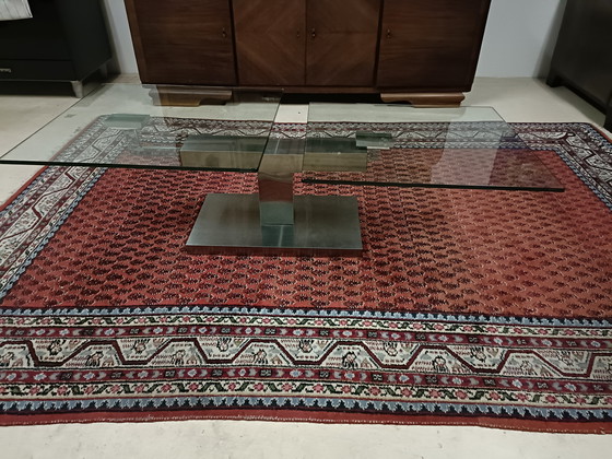 Image 1 of Table basse extensible en verre