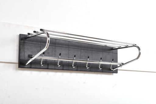 Vintage chromed coat rack 1960s
