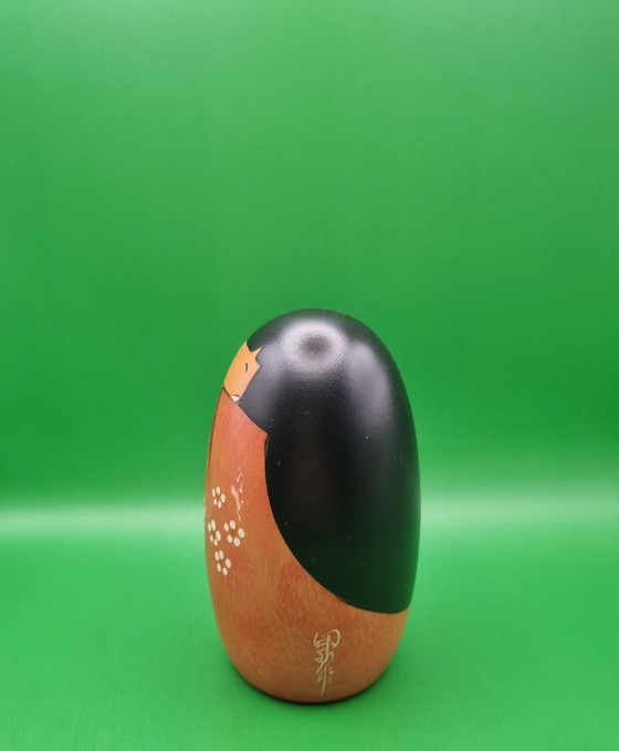 Preciosa kokeshi Shiawase de Usaburo – Objetos decorativos, Wood (photo 4 of 7)