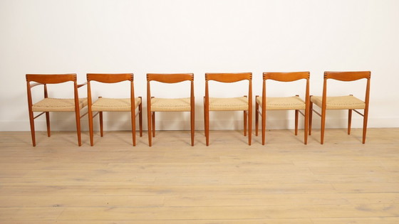 Image 1 of 6 x dining chair | Bramin | H.W. Klein | Teak | Restored