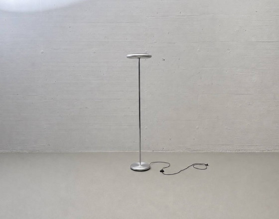 Image 1 of Postmodern aluminum floor lamp with indirect light, 2000s