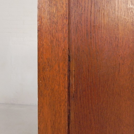 Eichenschrank mit Rollladen und einem Rollladen, 113 cm hoch, 1930er Jahre – Kommoden, Wood (photo 11 of 26)