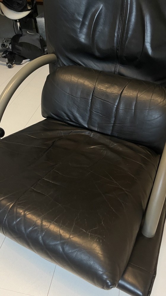 Sillón y reposapiés Rolf Benz Torino – Sillones, Leather, Metal (photo 13 of 15)