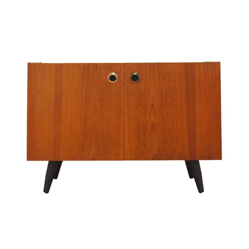 Teakhouten kast, Deens design, jaren 70, gemaakt in Denemarken.