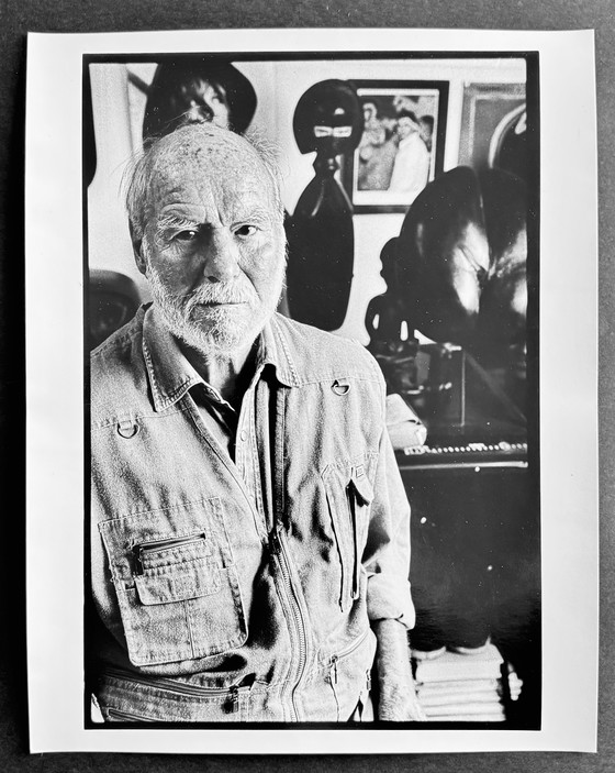 Image 1 of Michel Pinel - Portrait of the great painter Corneilles - Signed photograph