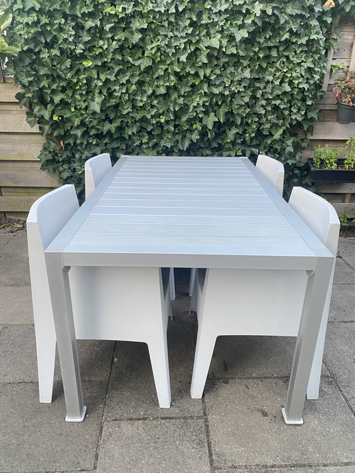 Driade Toy Arm Chair with Thali desgin table