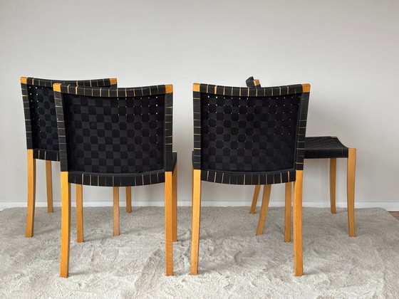 Image 1 of Chaises modèle 737 de Peter Maly pour Thonet, années 1990, lot de 4