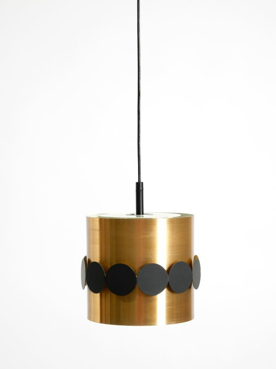 Lampada a sospensione originale degli anni '60 in stile Space Age di Doria, realizzata in alluminio (photo 19 of 19)