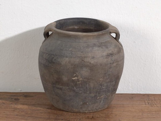 Pequeño jarrón de cerámica antiguo (c.1900) #4 – Jarrones (photo 36 of 40)