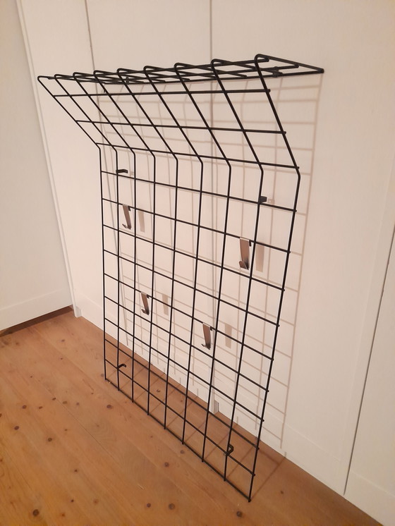 Image 1 of Wandkapstok Karl Fichtel uit de jaren 60