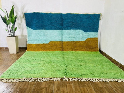 Grand tapis berbère pour votre salon traditionnel artisanal 3/4 m – Alberto Bazzani, vloerkleden en tapijten, Wool