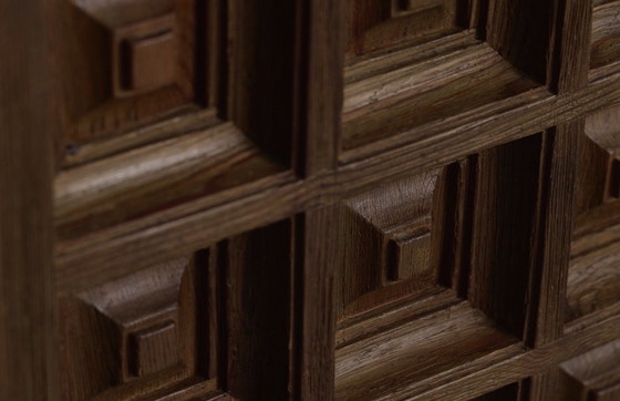 Image 1 of Biosca Highboard-Schrank im brutalistischen spanischen Design