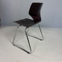 Sedia di design vintage Flötotto Pagholz