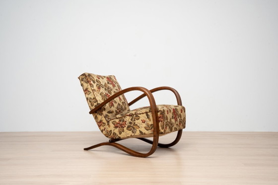 Paire de Fauteuils Art Déco H269 par Jindřich Halabala, Tchécoslovaquie, années 1930 – Thonet, Wood (photo 9 of 17)