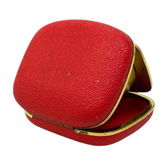 Image 1 of Sveglia da viaggio vintage EUROPA | meccanica anni '60 a 4 rubini | design retrò